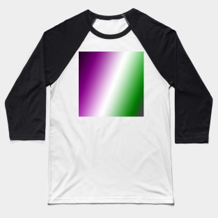 purple white green abstract texture gradient Baseball T-Shirt